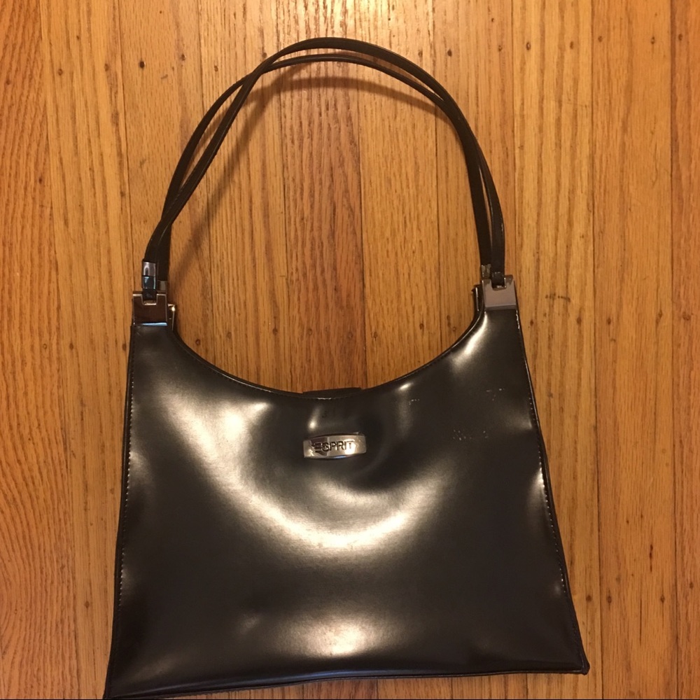 Black Leather Espirit Purse